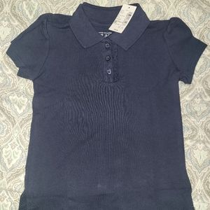 Navy polo shirts